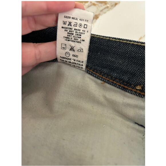 Vintage Energie Jeans Kirk Y2K Style Italy SZ34/35 100% Cotton Demin Classic - Picture 13 of 15